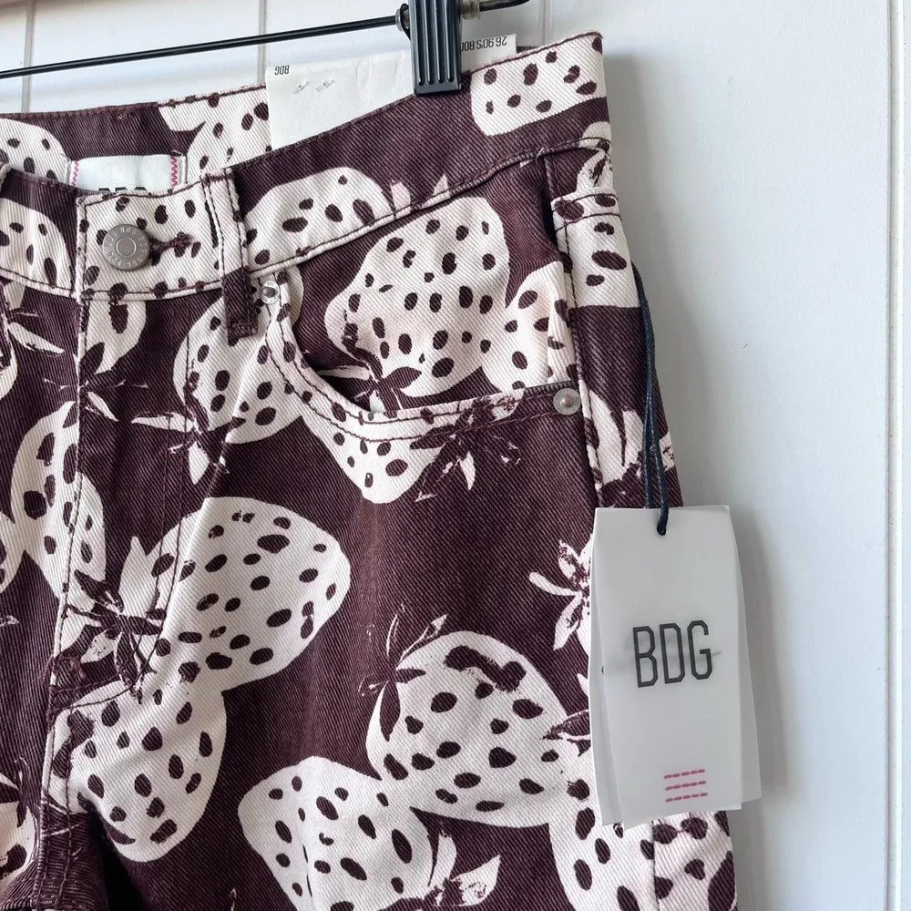 BDG pants Urban Outfitters jeans flare 26 print - Image 3