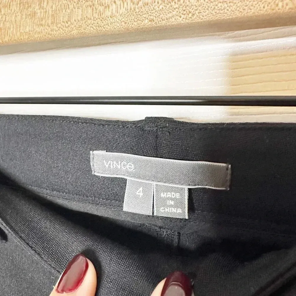 VINCE Womens Size 4 Flat‎ Front Ponte Work/Riding Pants - Image 3