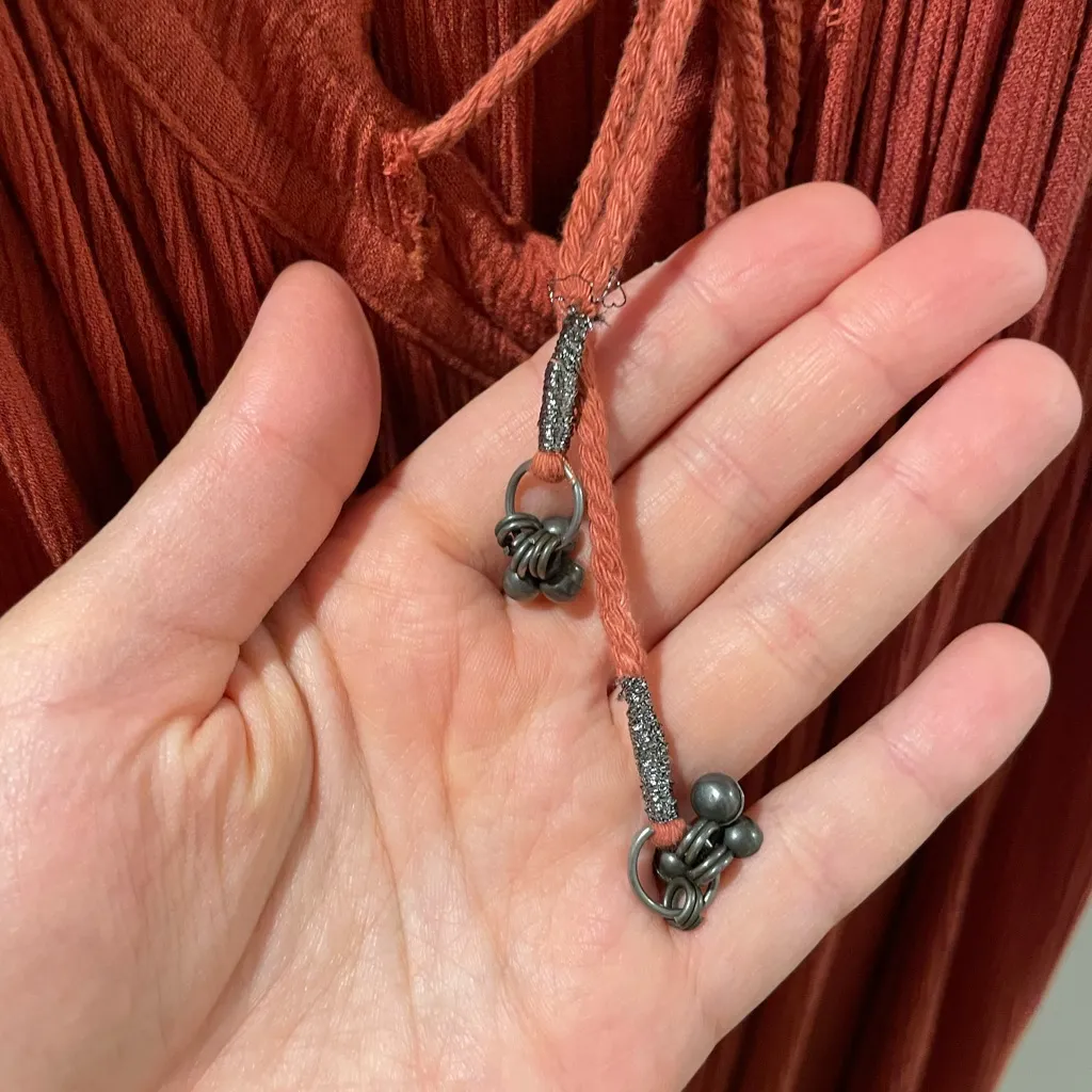 Free People Rust Knit dress - Image 5