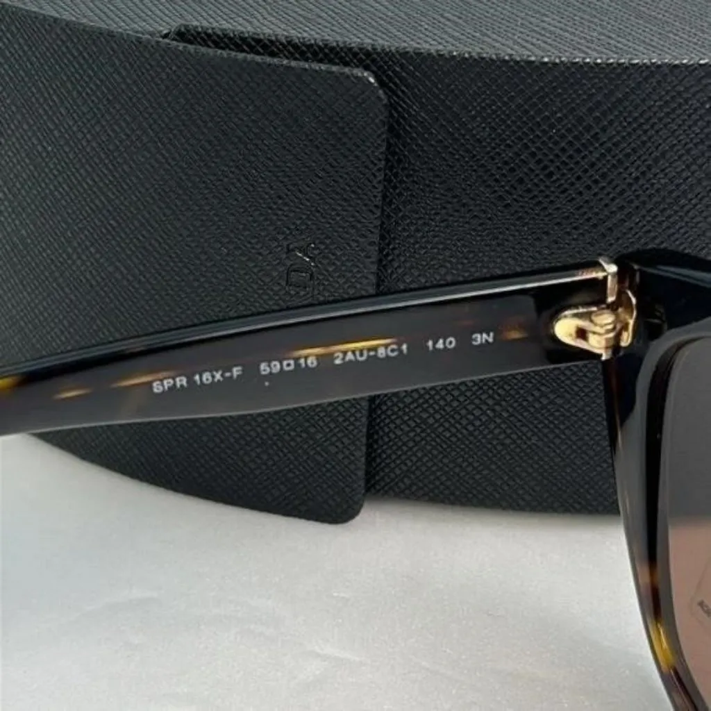 New Authentic Prada PR16XSF Irregular Sunglasses - Image 9