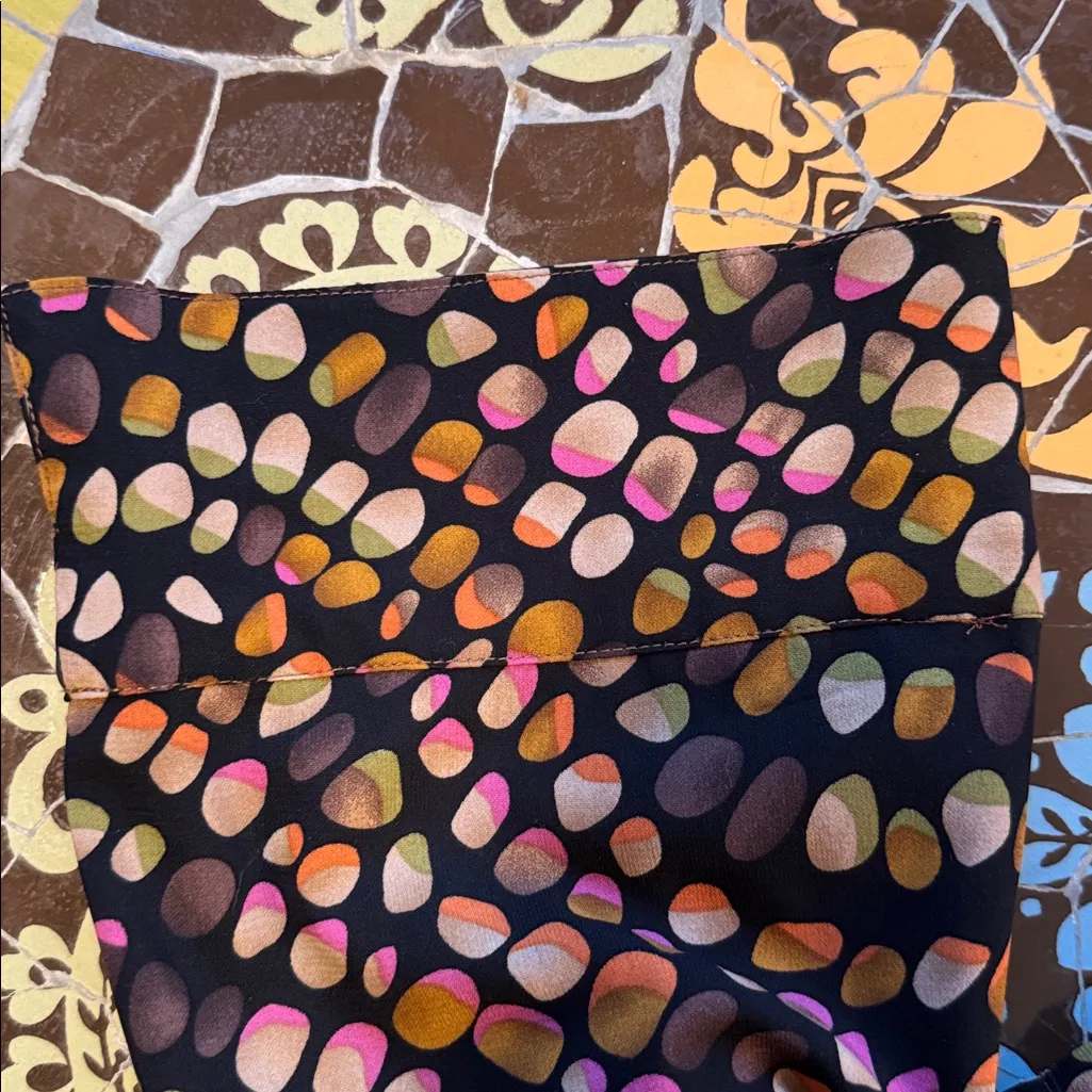 APPARENZA Polka Dot Women's PLUS SIZE Top SZ: 3X Brown - Image 10