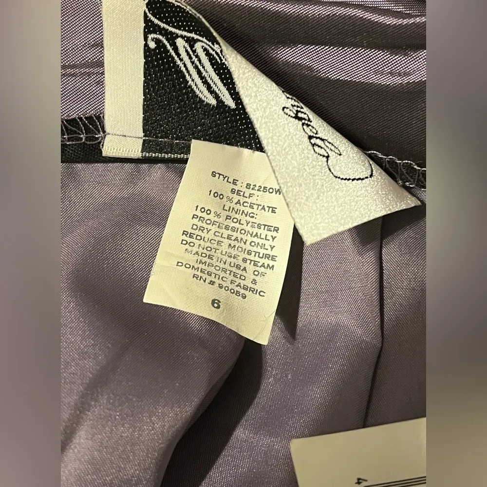 Vintage  Women’s Purple Maxi Skirt Size 6 NWT - Image 6