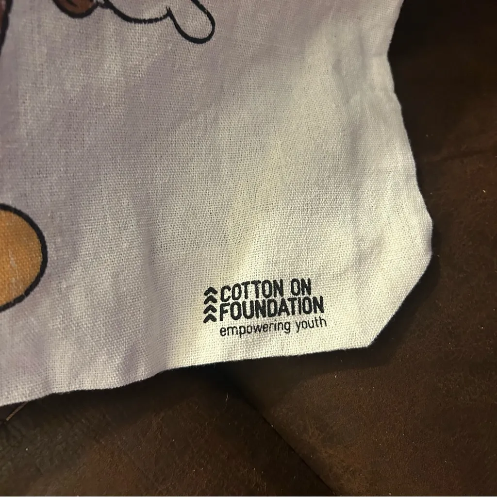 Disney x Cotton On Foundation Collab Mickey Mouse reindeer suit canvas tote - Image 7