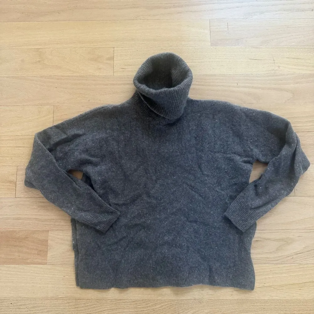 XS Madewell Merino‎ Wool Cardigan & Wool Blend Cowl Neck Fall Essentials - Image 11