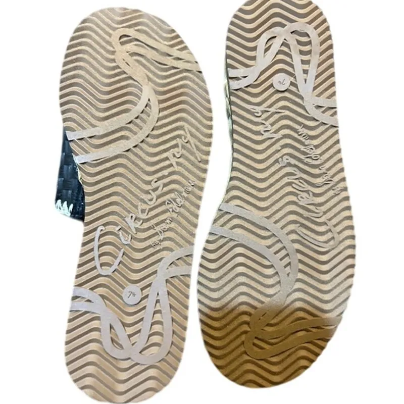 CIRCUS NY SAM EDELMAN Woman's Wallis Slide Sandal Size 7.5 Woven Weave Braided - Image 5