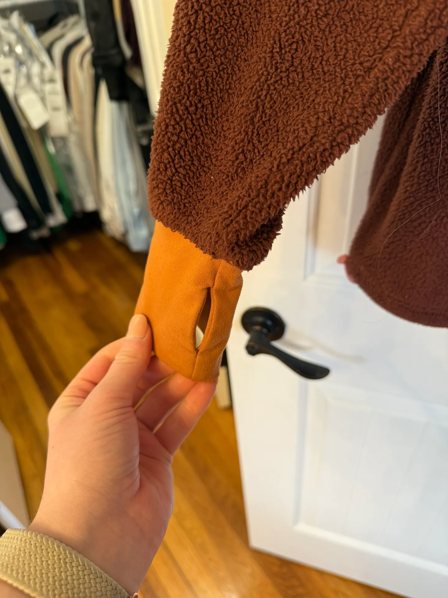 Half Zip Sherpa Fleece - Image 7