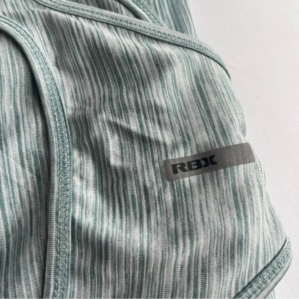 RBX Racerback Athletic Sleeveless Lightweight Workout Tank Top Green Large - Image 6