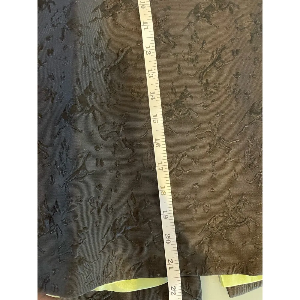 Tocca womens black pencil skirt size 2 - Image 7