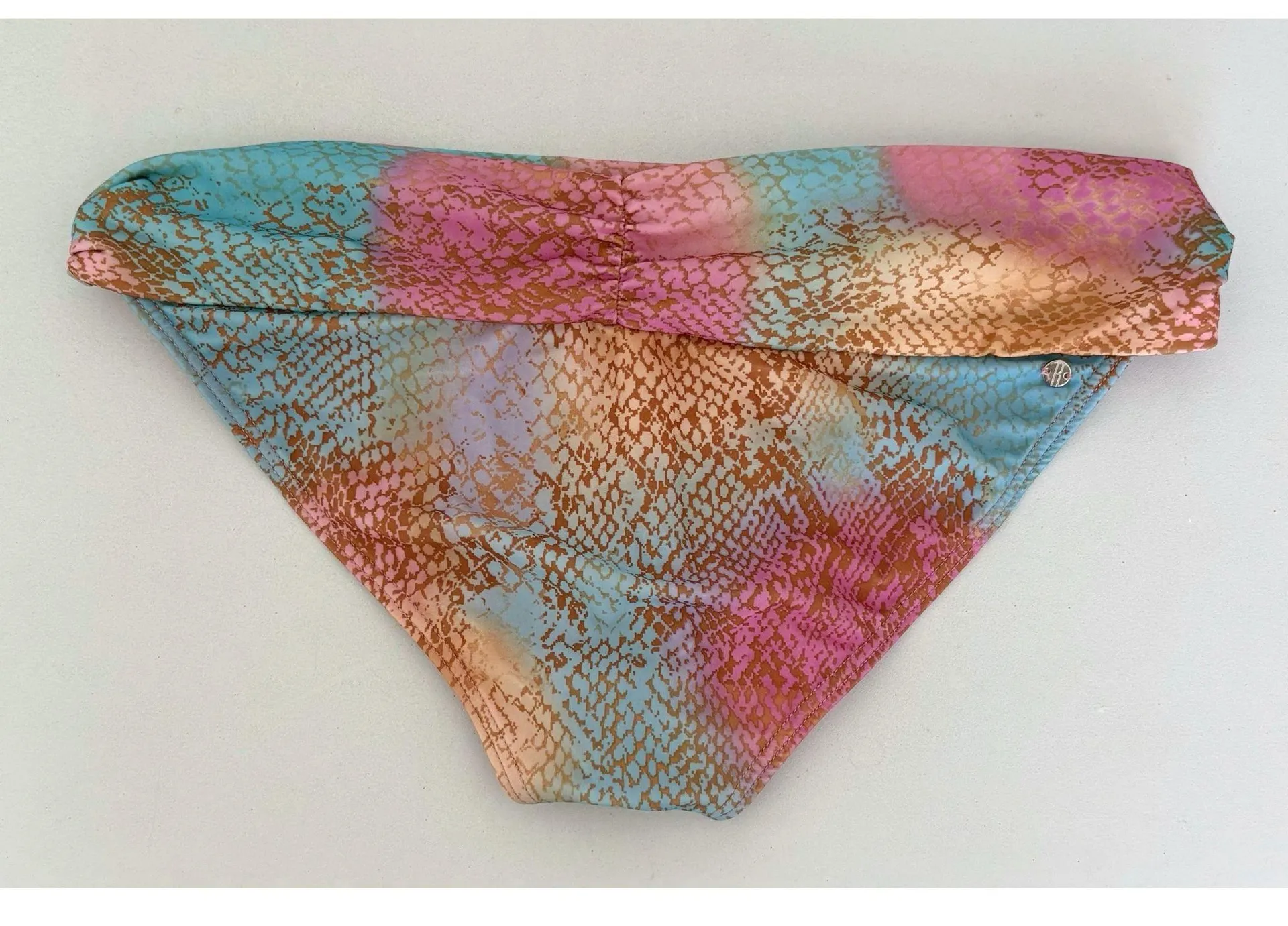 Raisins Snakeskin Print Tankini Bikini Bottoms Swimwear Bathing Suit Size S ✨ - Image 3