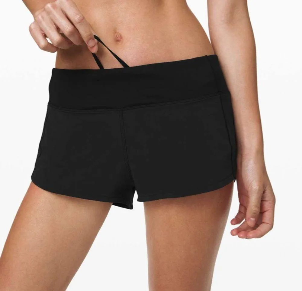 Lululemon Speed Up Short *2.5" Black - Image 2