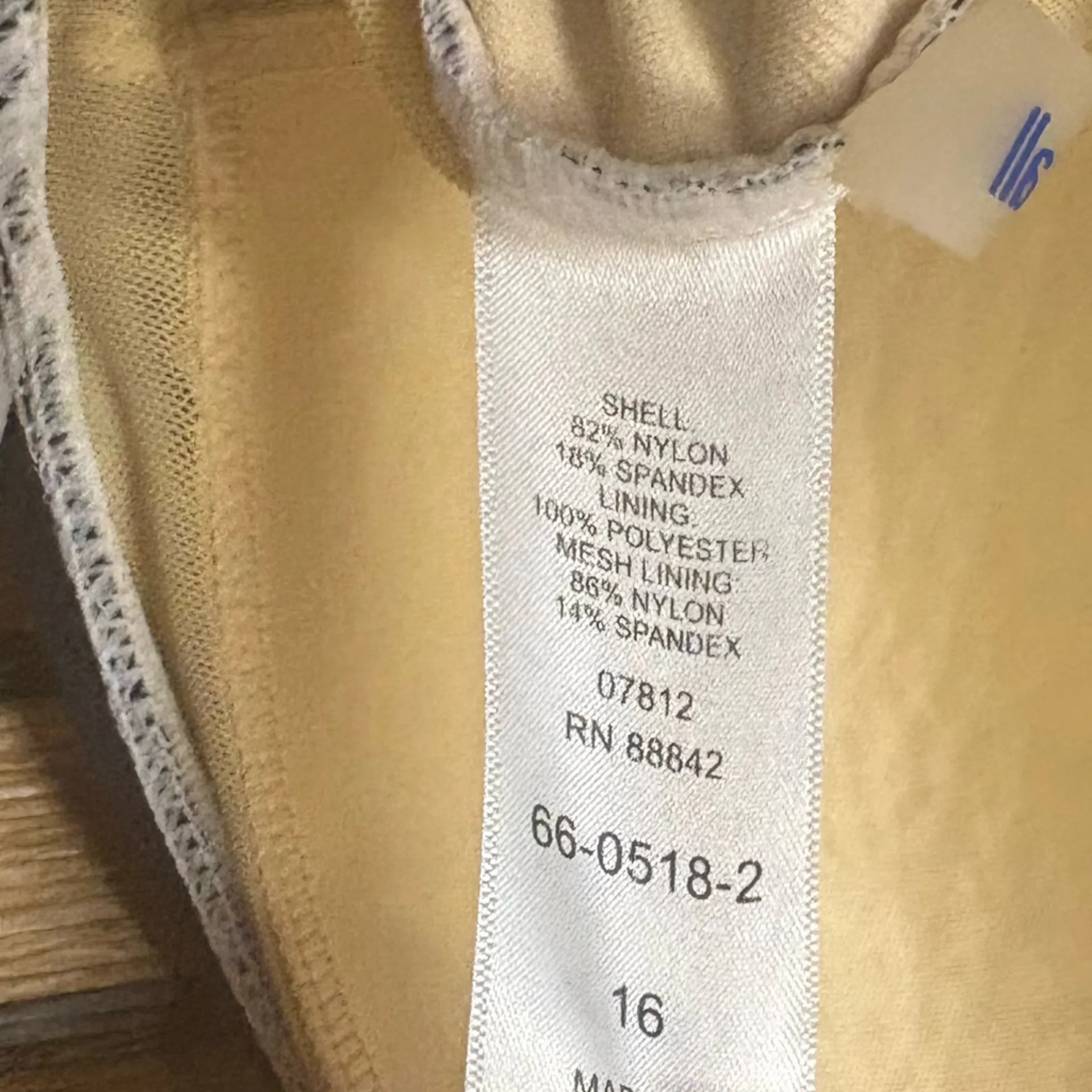 Swimsuits For All Purple And Blue Stripe‎ One Piece Halter Swimsuit Size 16 - Image 6