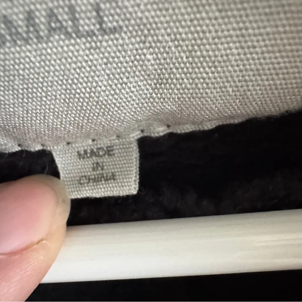 Charlotte Russe black button up pea coat style jacket size small - Image 6