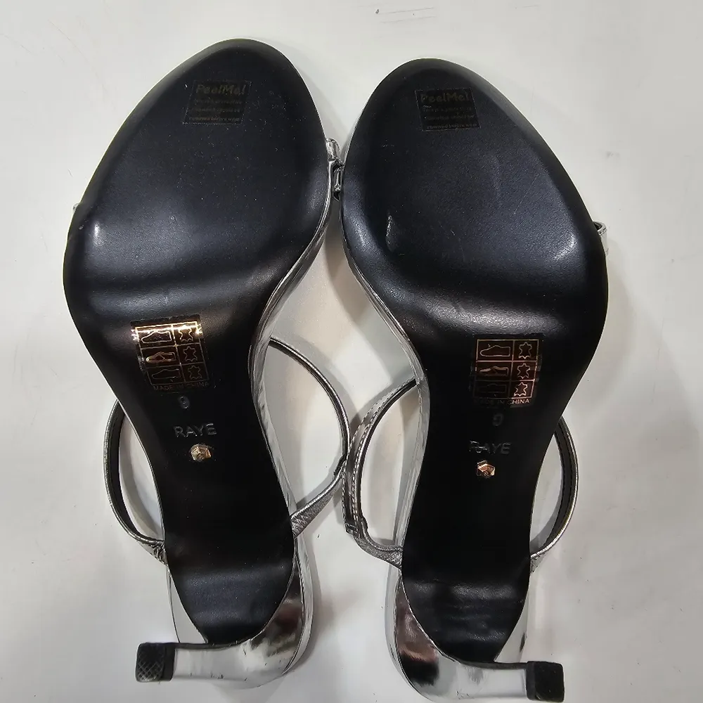 RAYE Nina Heel in Silver - Image 5