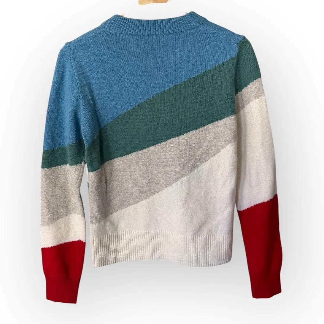 Faherty Mountain Coaster Crewneck Merino Wool Blend Sweater Size XXS - Image 4