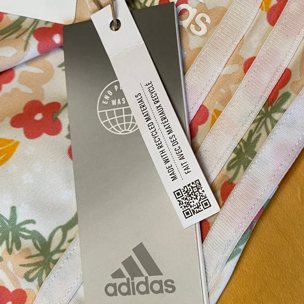 Adidas Multicolor Floral Print Shorts - Image 9