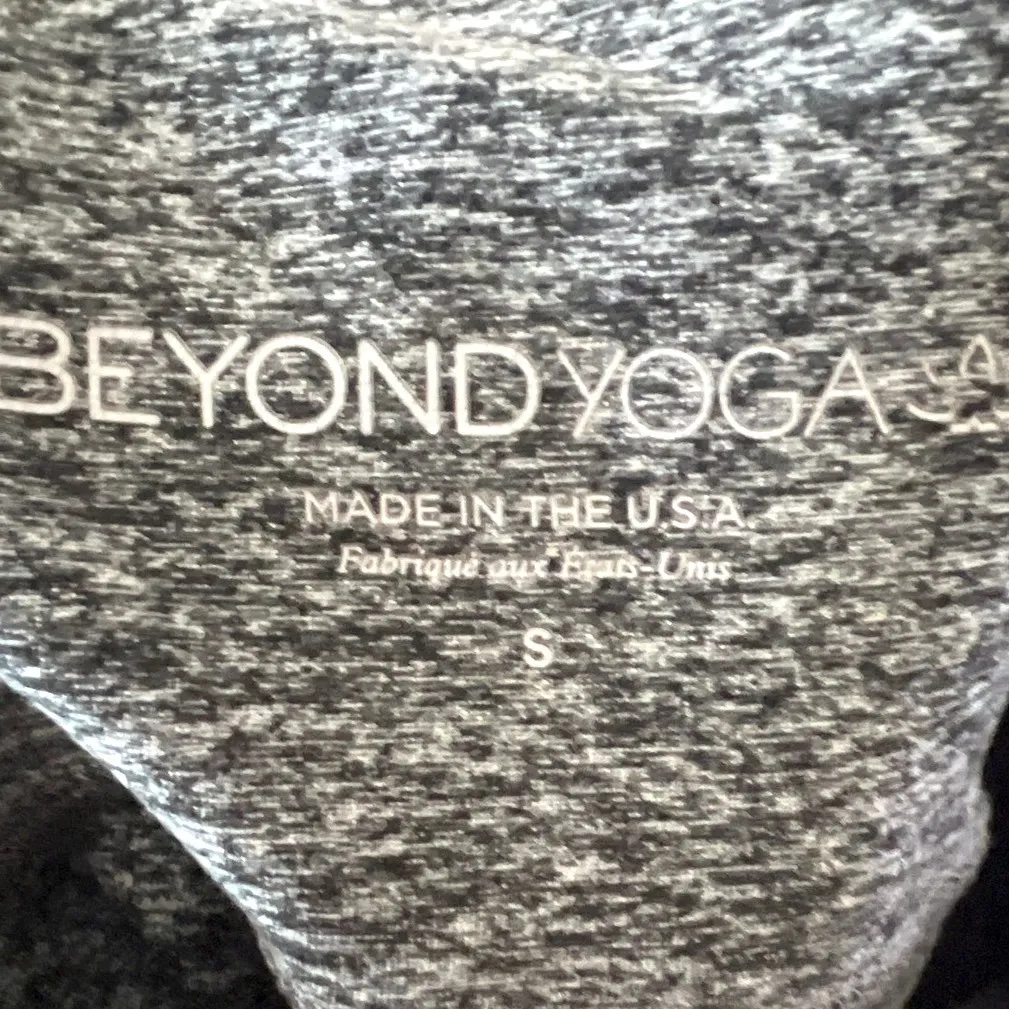 Beyond Yoga Caught In The Midi Space Dye Gray‎ Leggings Size Small EUC - Image 4