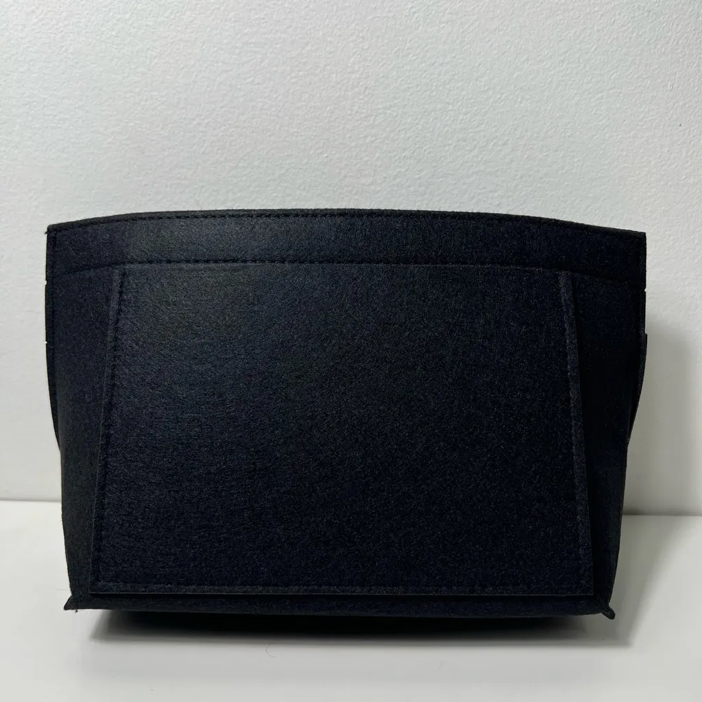 Longchamp Small Le Pliage Pouch Purse Felt Handbag Bag Insert Organizer - Image 9