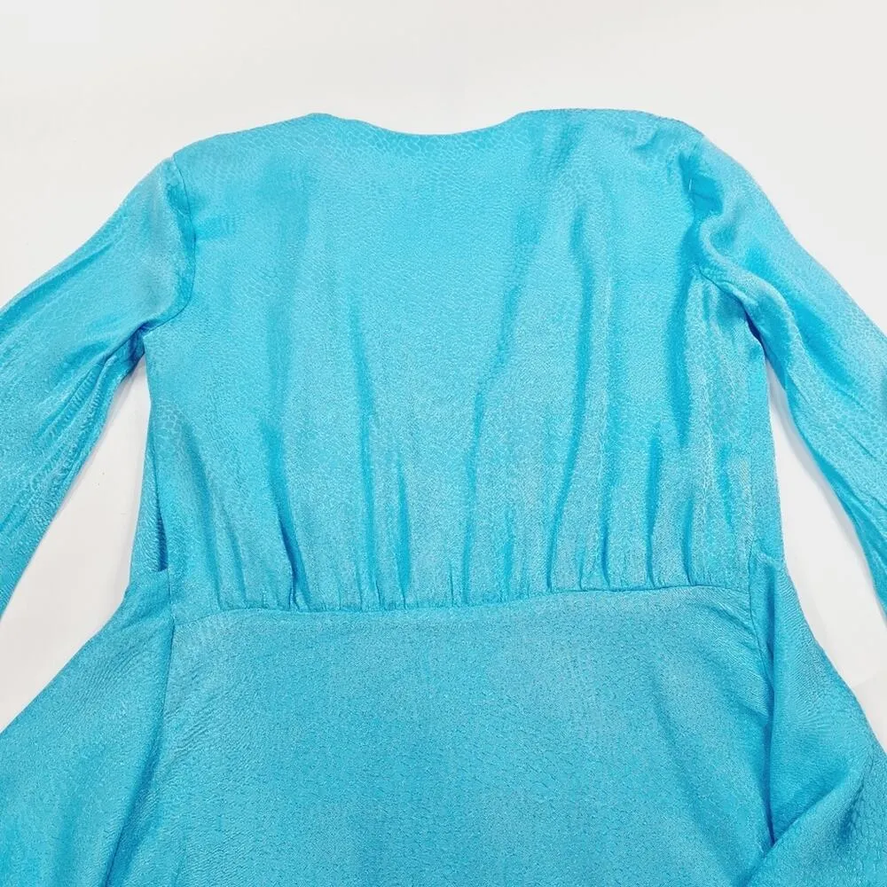 Camila Coelho Millie Maxi Dress in Bright Blue XS - Image 10