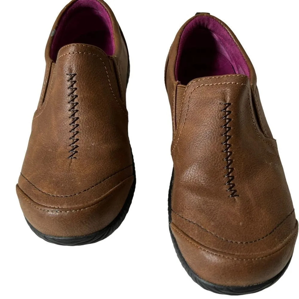 Orthaheel Zoe Casual Slip on Loafers Brown Size 6 - Image 7