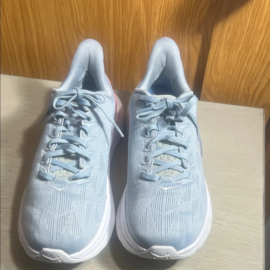 Hoka Women's Light Blue Sneakers - Image 6