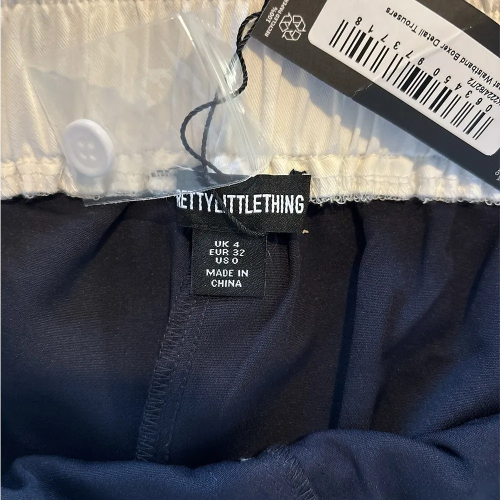 NWT PrettyLittleThing contrast waistband boxer detail trousers - Image 5