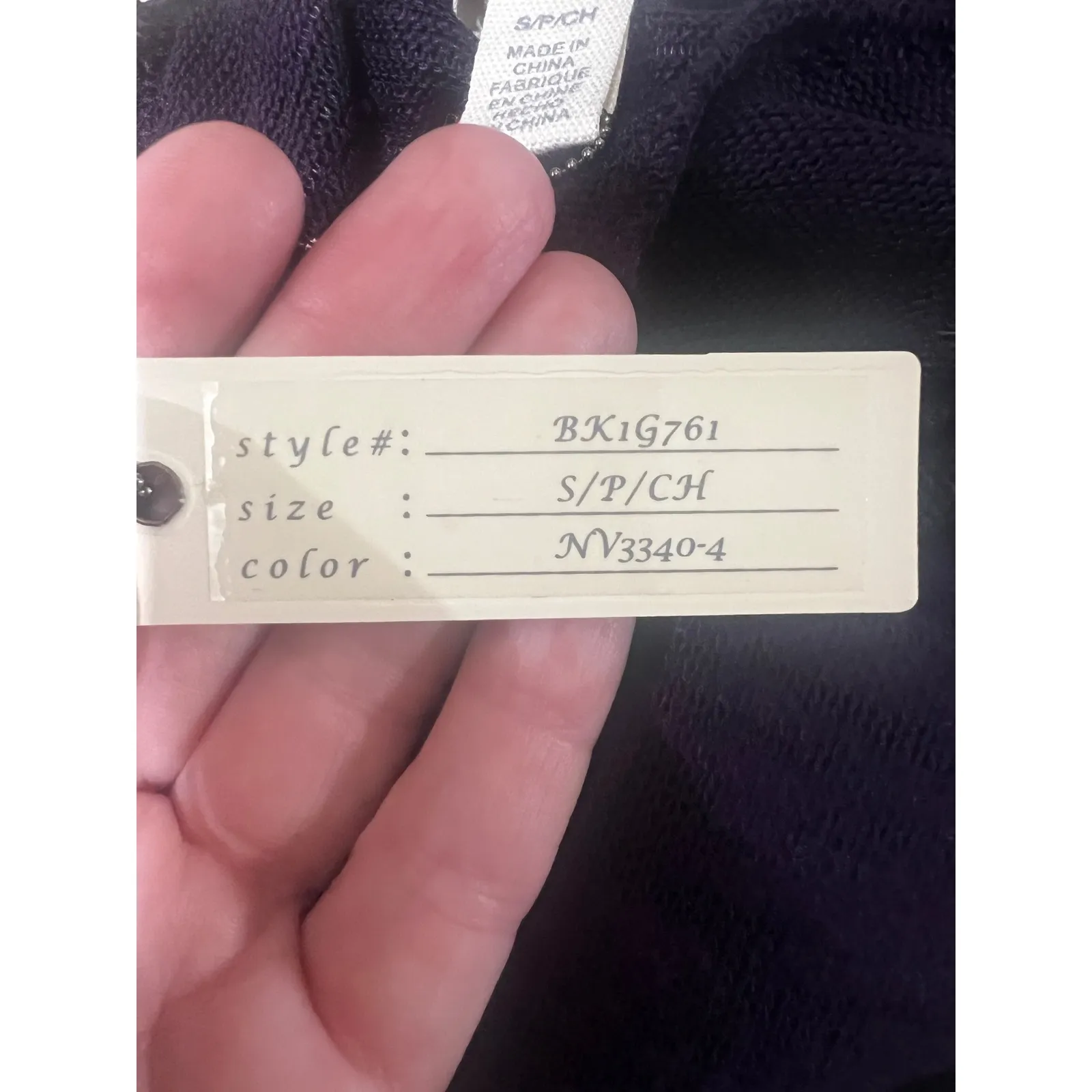 NEW Cupio Blush Purple Cowl Neck Long Sleeve Sheer Knit Dress Women's Size S - Image 5