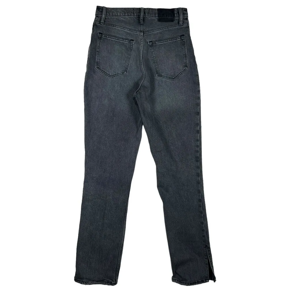 Abercrombie & Fitch 90s Straight Ultra High Rise Curve Love Black Jeans 27 / 4R - Image 8