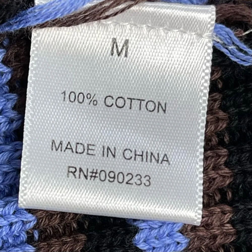 L.A. Hearts (PacSun) Striped Ribbed Sweater Tank Top - Medium - Image 8