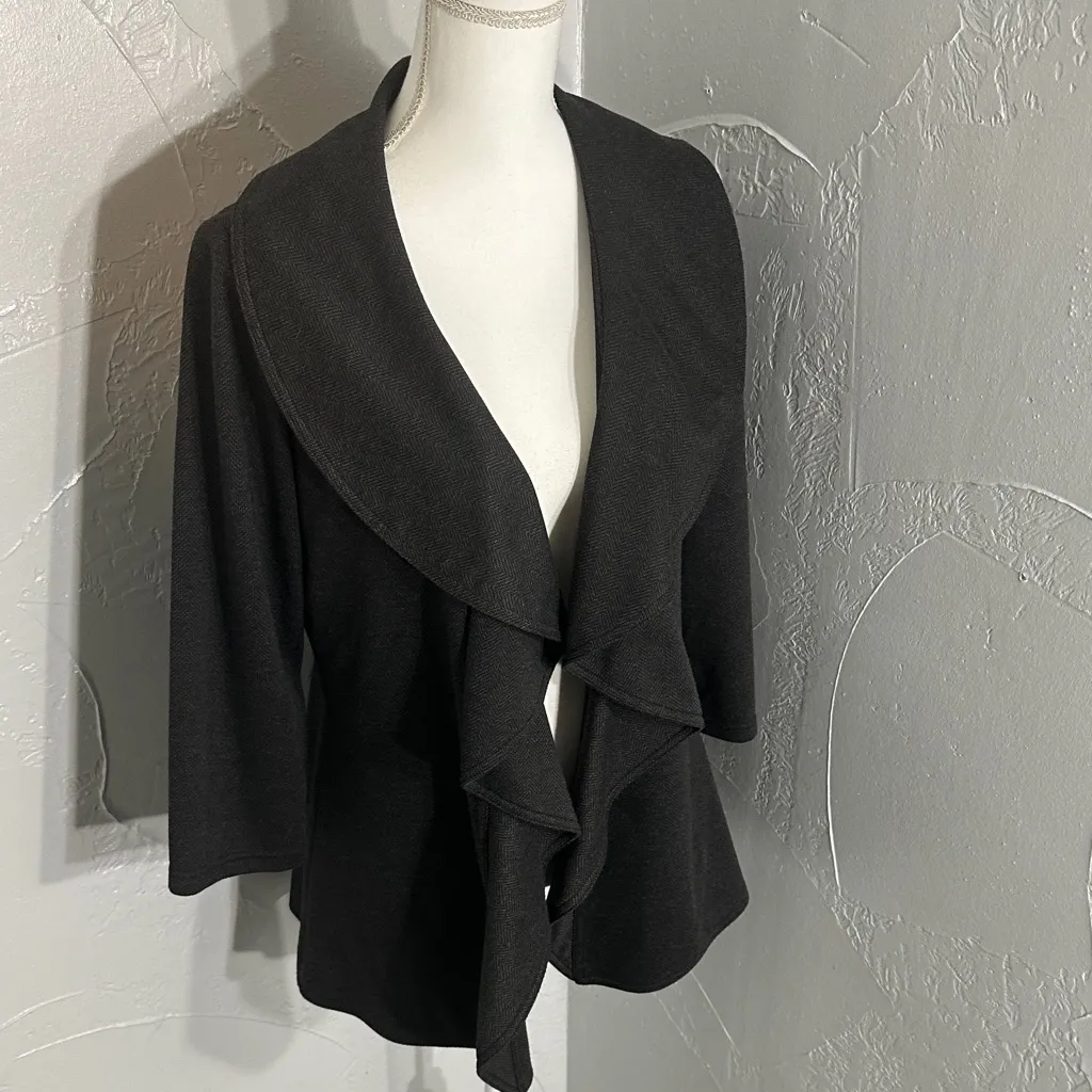 Calvin Klein  Charcoal Women's Blazer - Image 4
