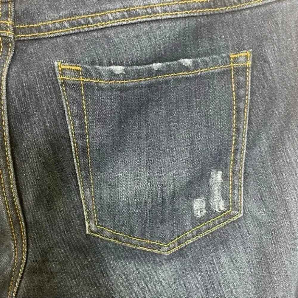 CAbi  Slim Boyfriend 3045 Distressed Denim Jeans 2 - Image 2