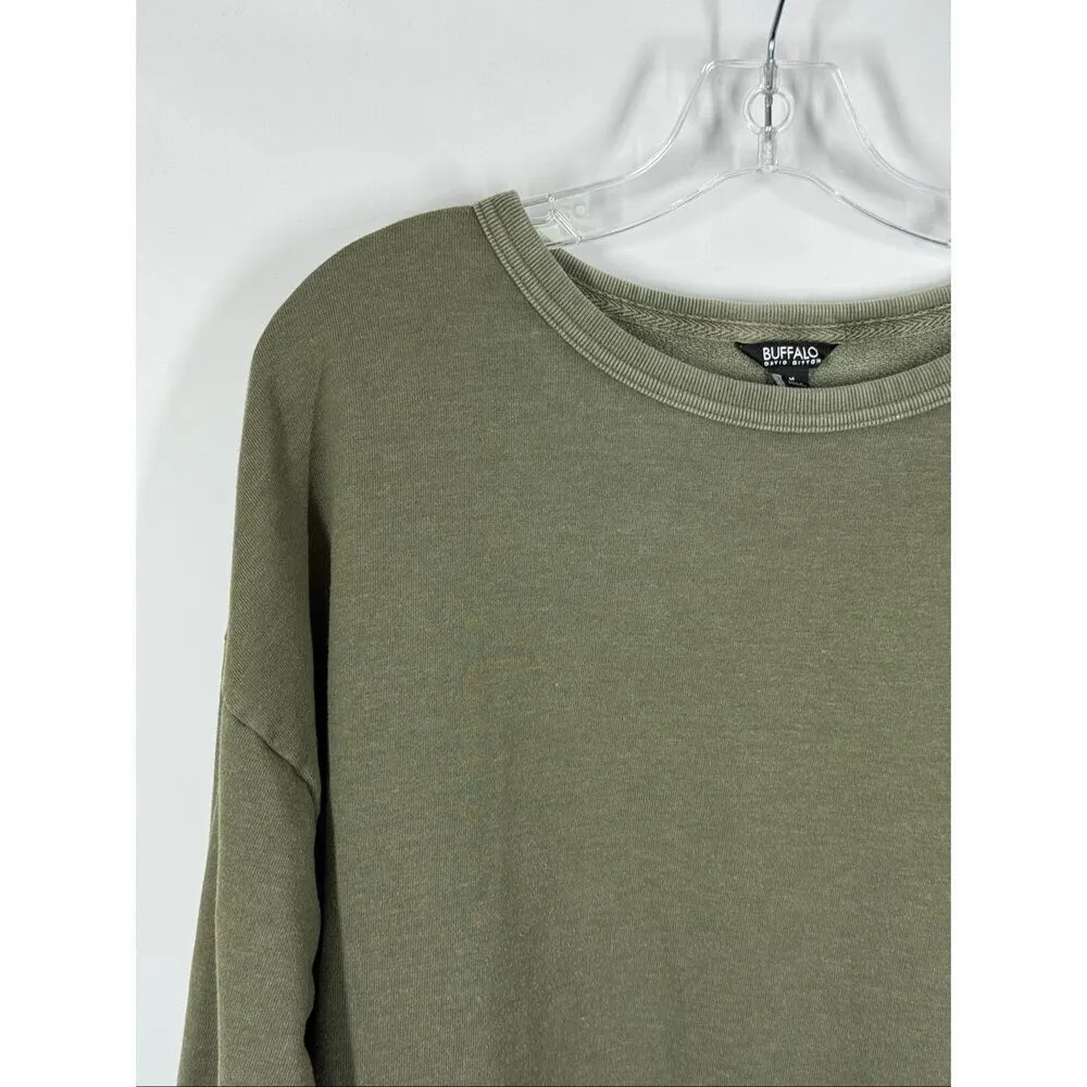 002 -- Buffalo Women sweatshirt top size medium - Image 4