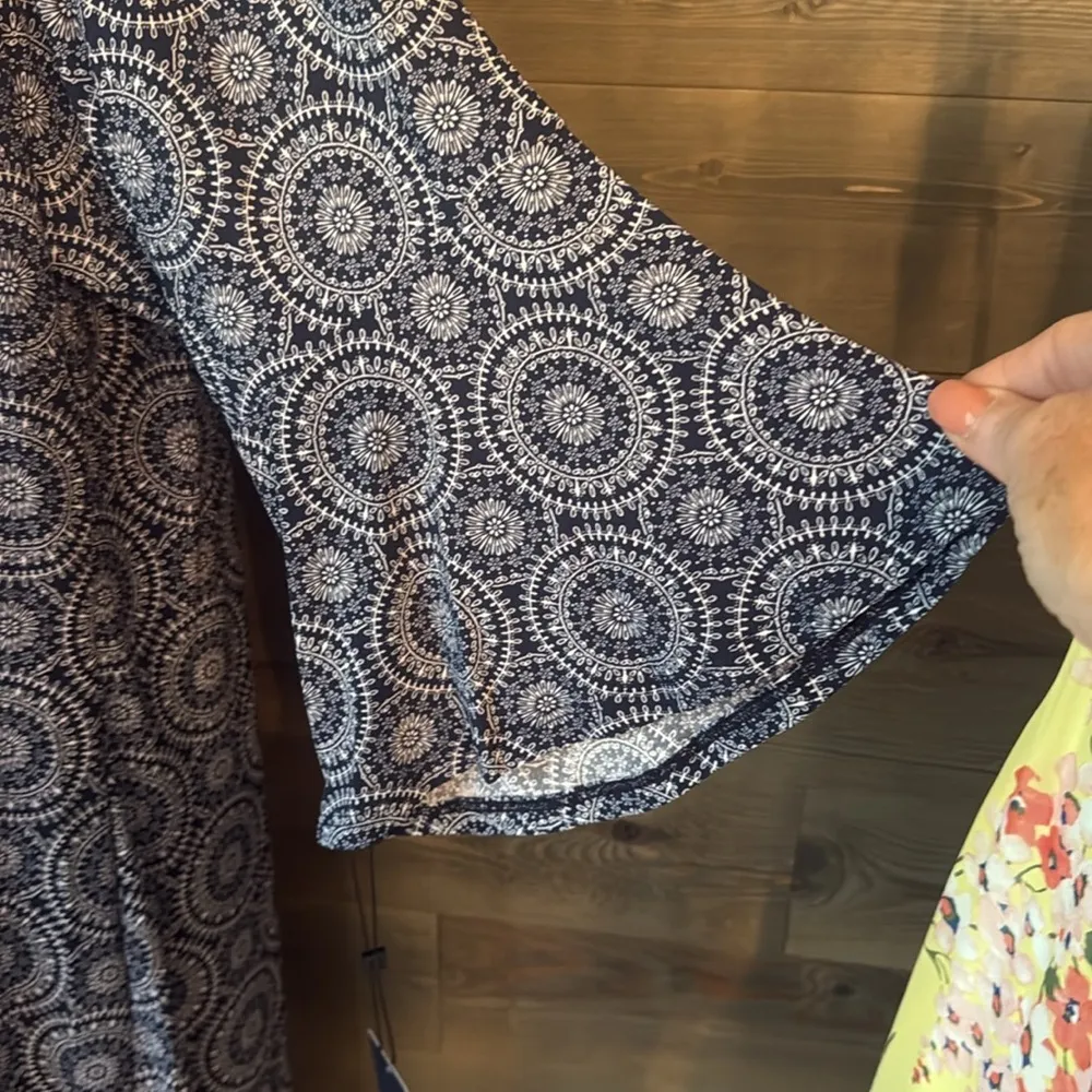 Tommy Hilfiger three-quarter bell sleeve Boho Circle design dress - Image 3