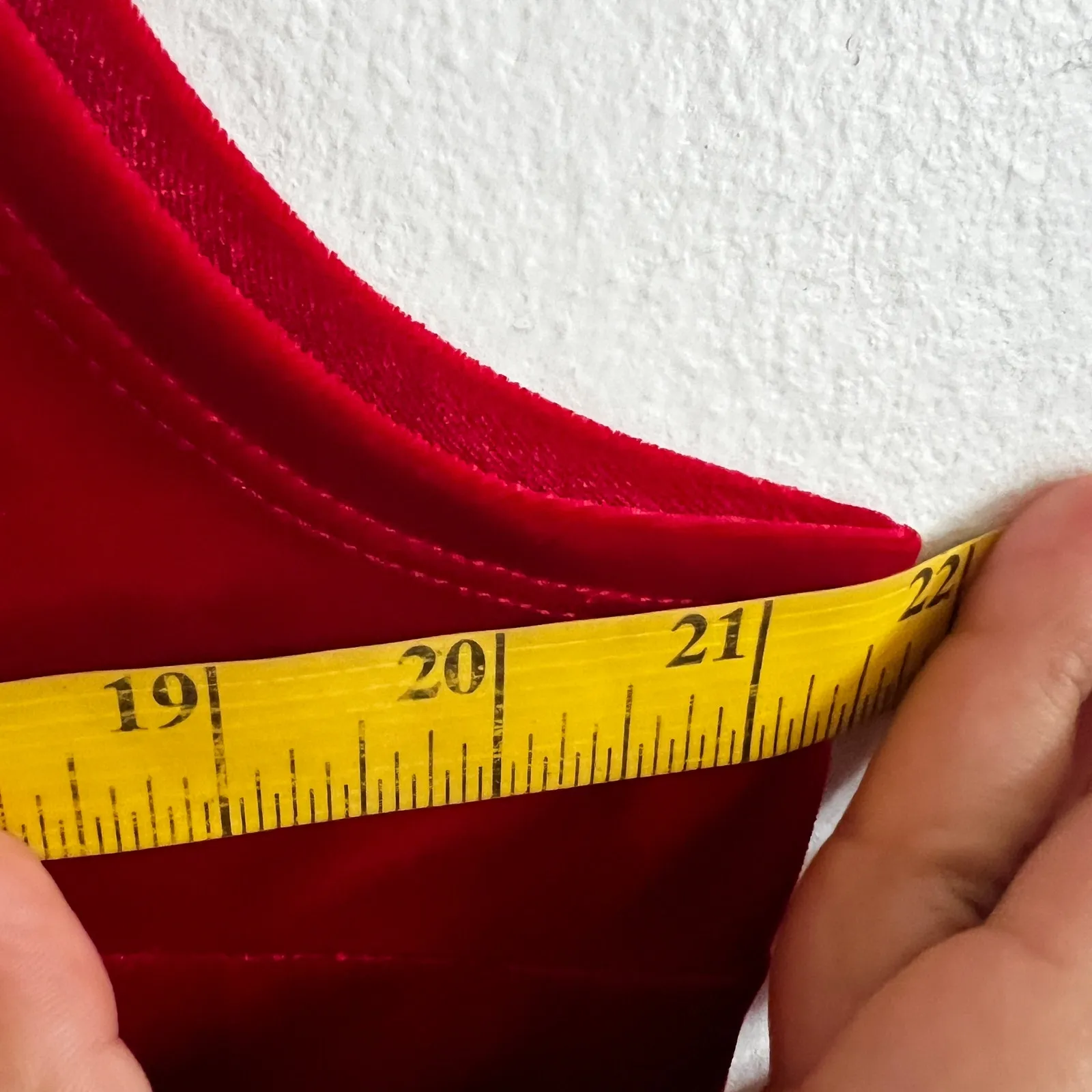 Red Velvet Tank Top, Romantic, Y2K, Glam, Soft, Vintage-Inspired, Luxe,‎ XL - Image 5