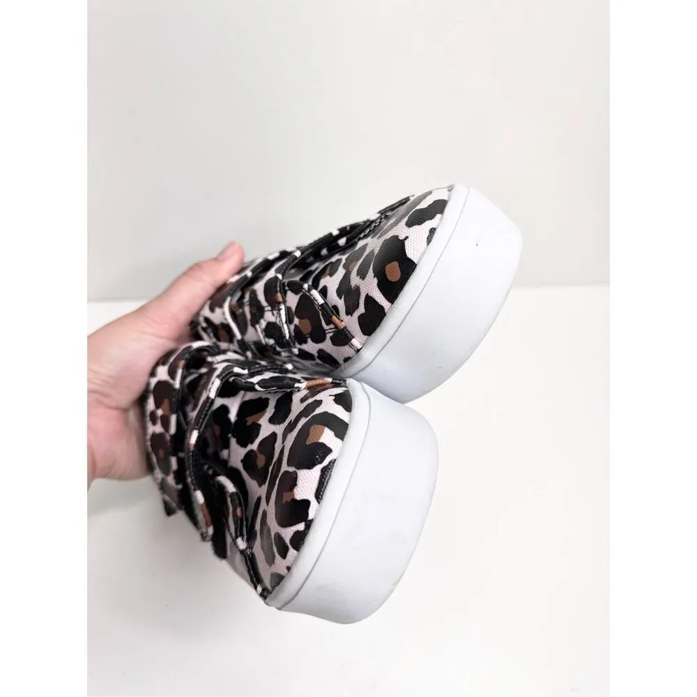 GOATS‎ Sneakers Womens Size 6.5 Cheetah Print Pink Black Platform Shoes - Image 10