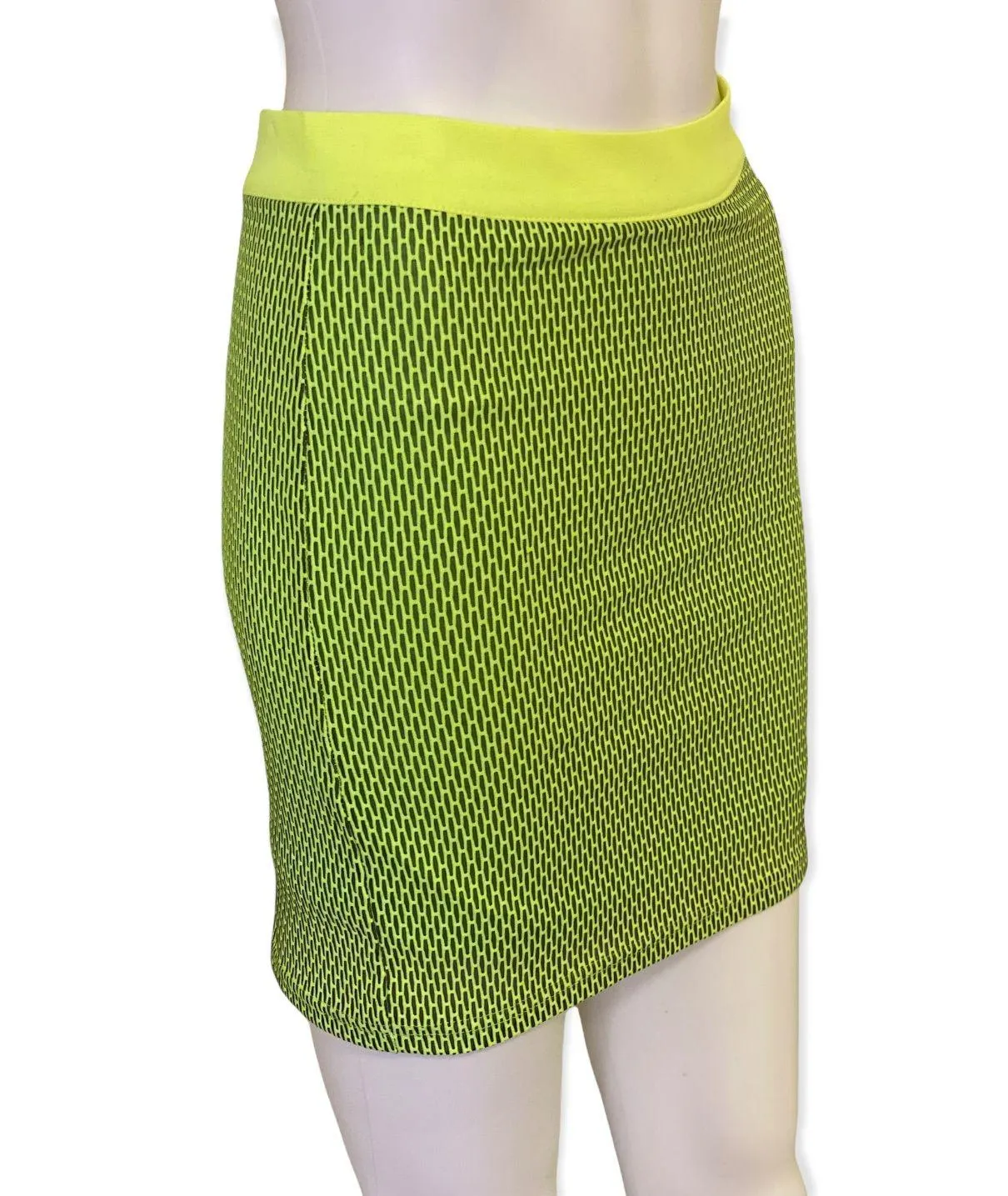 Mini Neon Green Skirt (Large) - Image 3