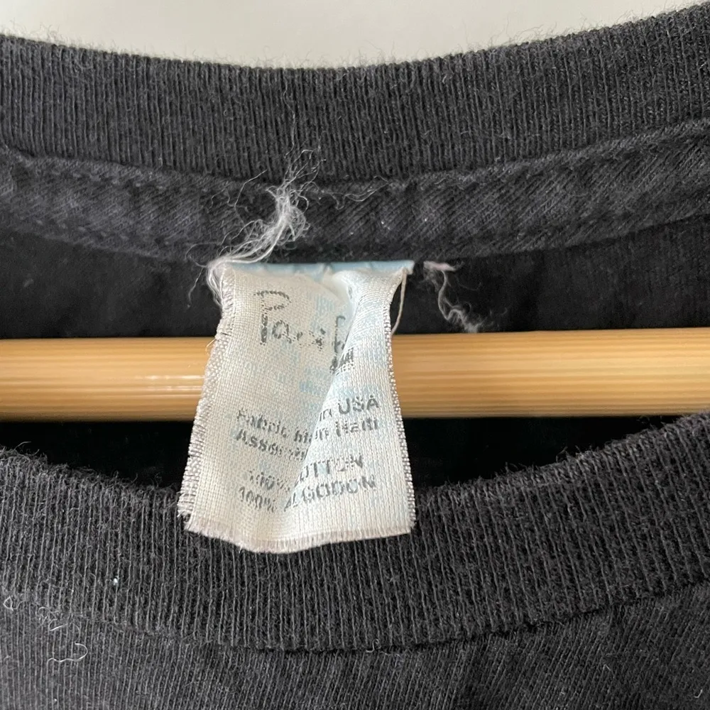 Vintage Y2K Panic At The Disco Black Seafoam Mint Blue Green Print Concert Tee M Size M - Image 3