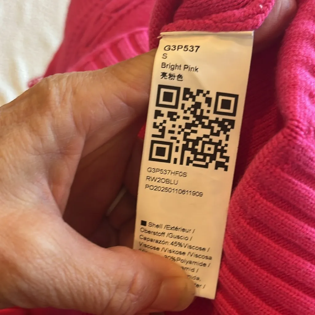 Bright Pink Soft Comfy Sweater New - Image 7