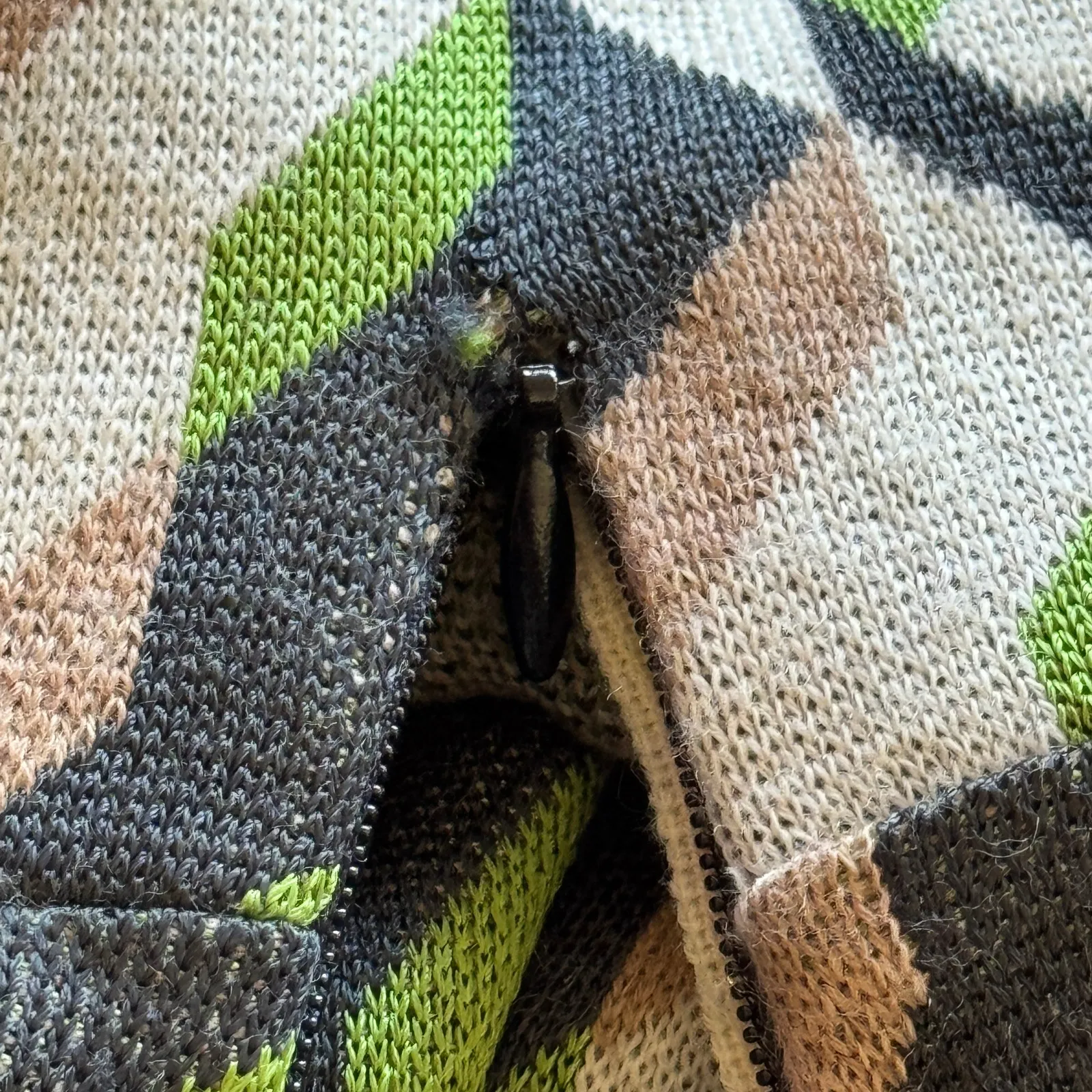 St.‎ John Peridot Geometric Dress Green Multicolor Size Large NWOT - Image 13