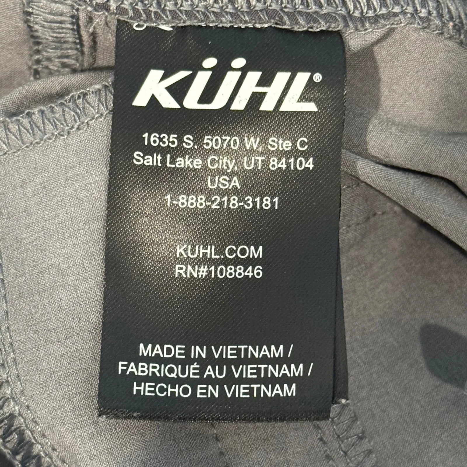 KUHL Womens 6 REG Gray Cargo Hiking Pants Outdoor Roll Tab Capri  Outdoor - Image 7