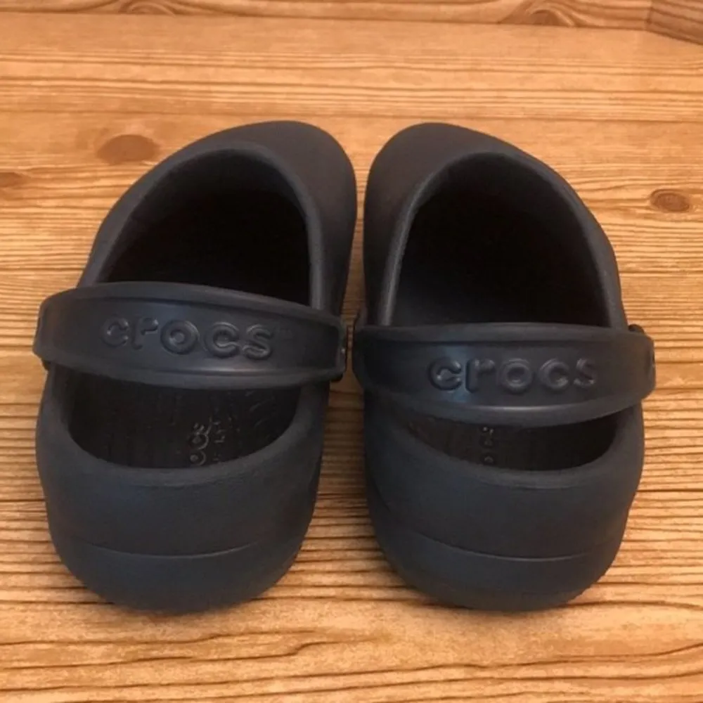 Crocs Specialist ll Vented Lightweight Slip On Clog Shoes unisex navy blue Black Size 6 - Image 6