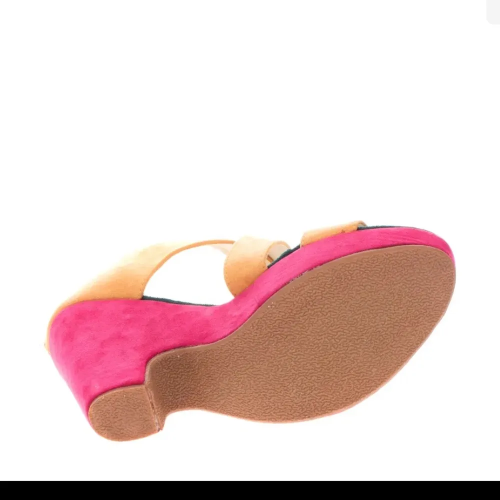 Sz 8- - NEW PIERRE CARDIN BARBIE Clog mule Sandals Size US 8 Strappy Color - Image 3