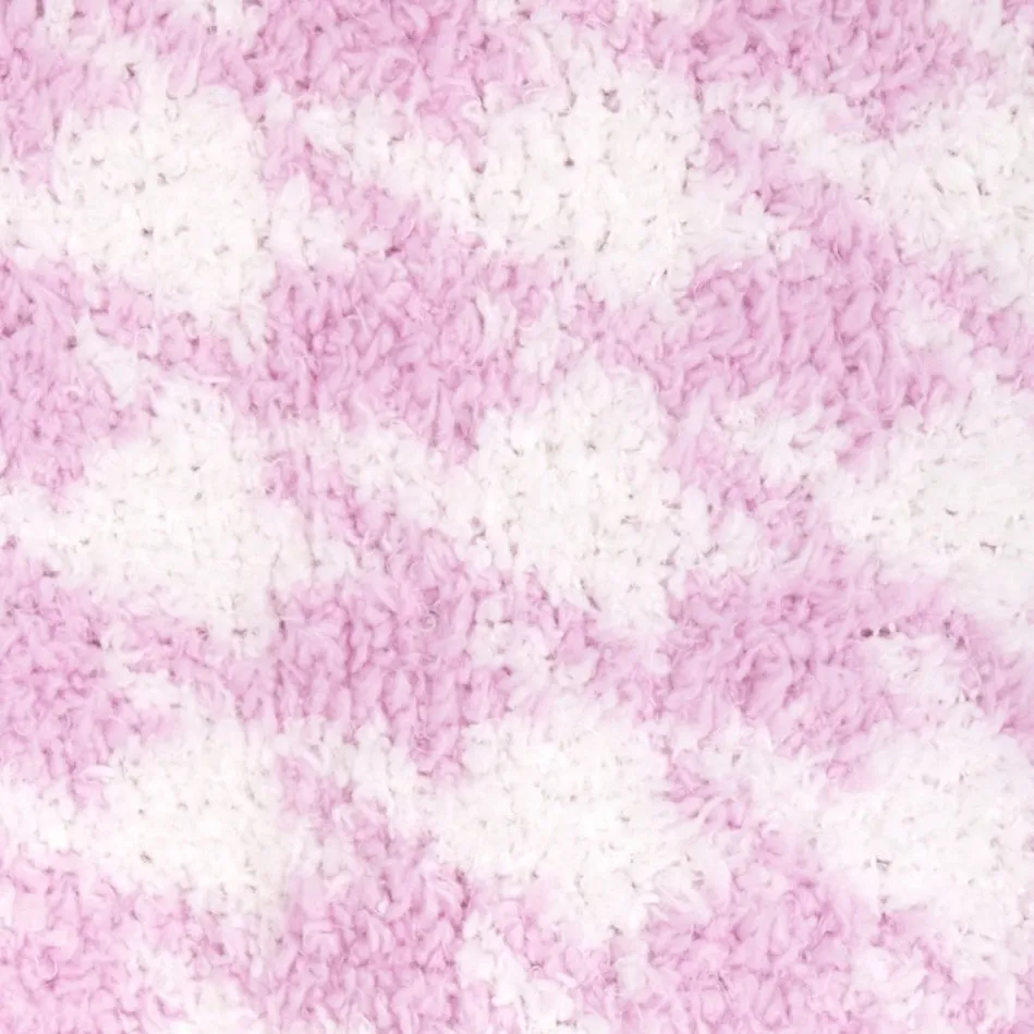 Skims L/XL Cozy Knit Pullover Petal Pink Houndstooth Oversized Lounge Sweater - Image 7