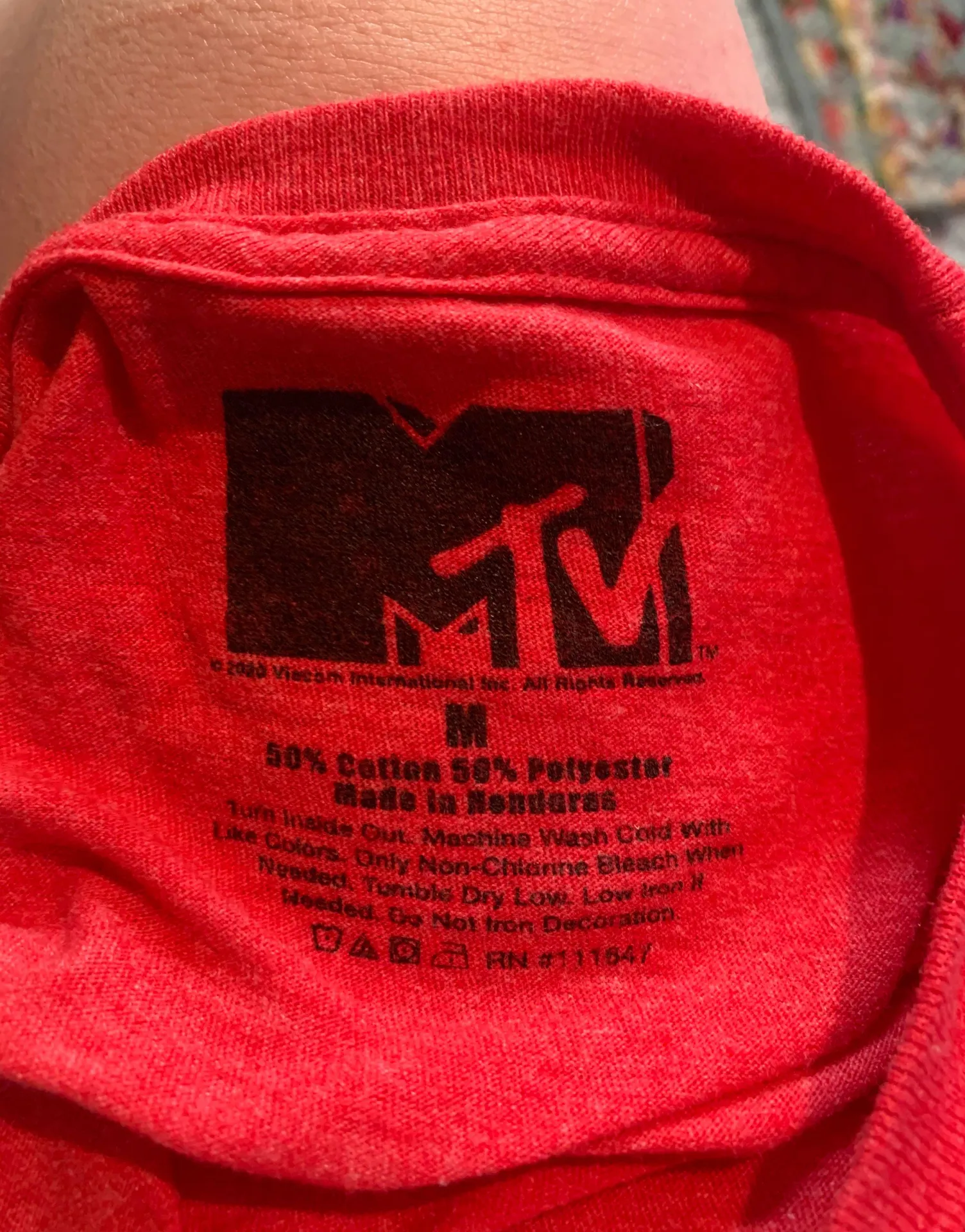 MTV Brand Shirt Size M - Image 3