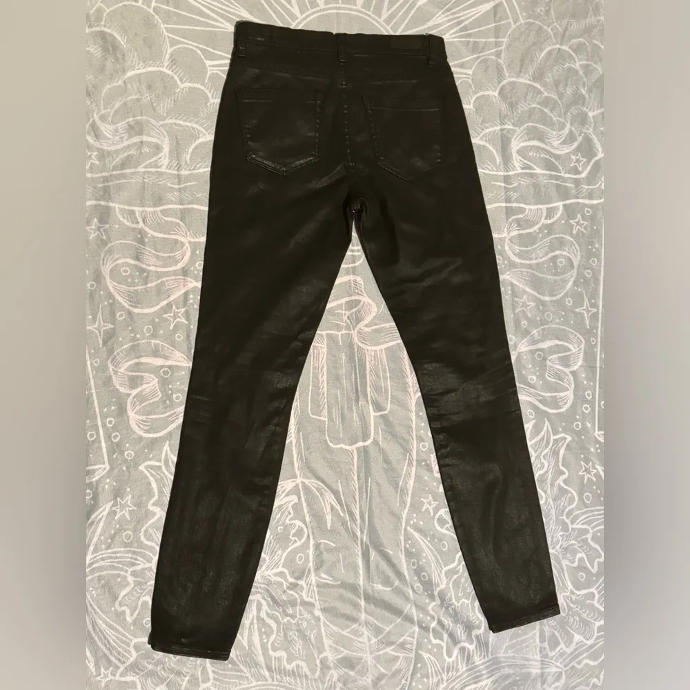 NWT Blank NYC Black Ripped Distressed Skinny Jeans size 25 - Image 2