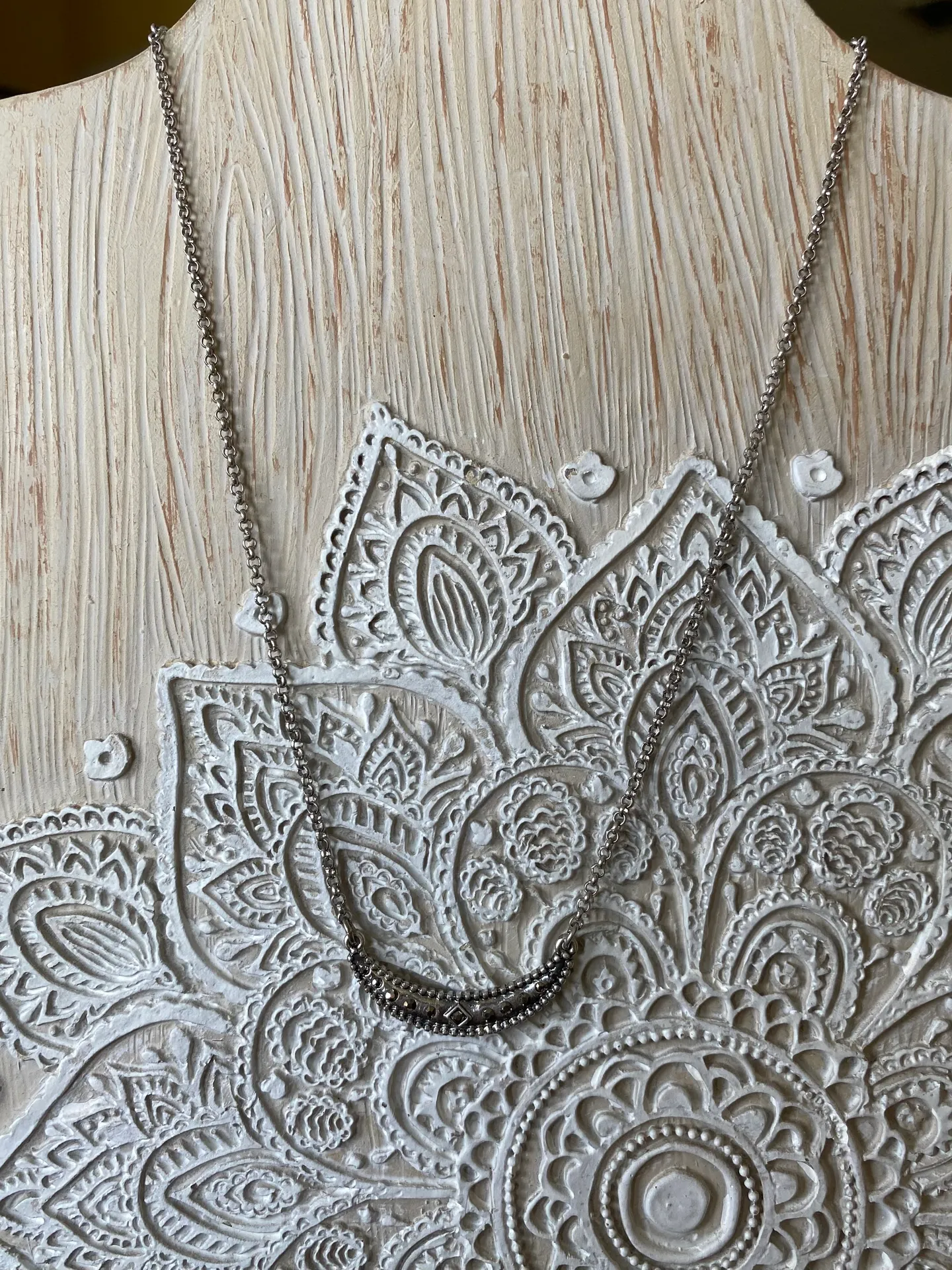 Silver Moon Necklace - Image 2