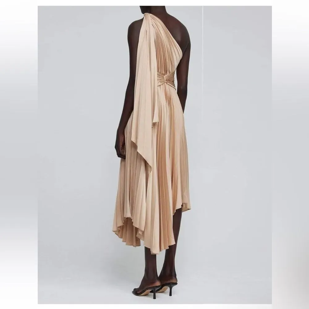 $450‎ ACLER Kalora Pleated Midi Dress - Image 3