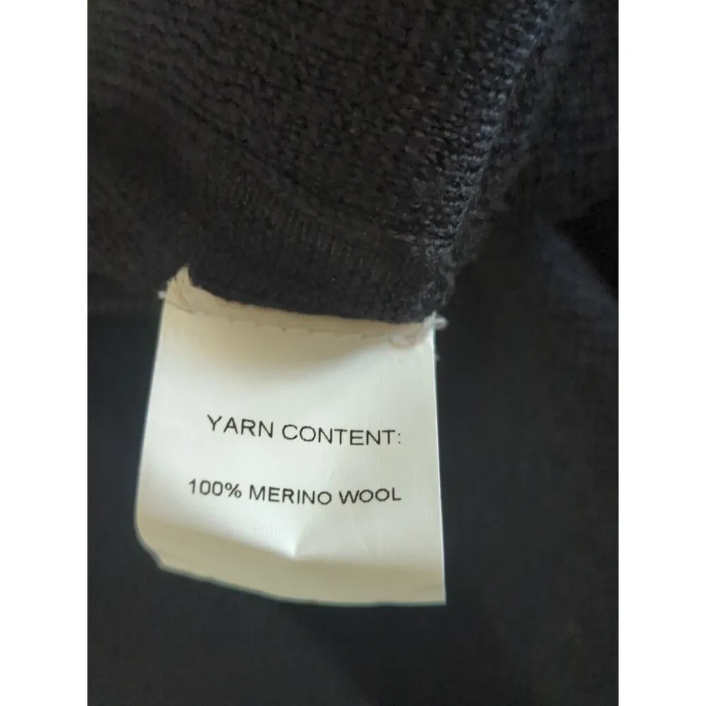 Derek Lam 10 Crosby Long Sleeve Crew Neck Sweater Dress Red Black Women's Medium - Image 6