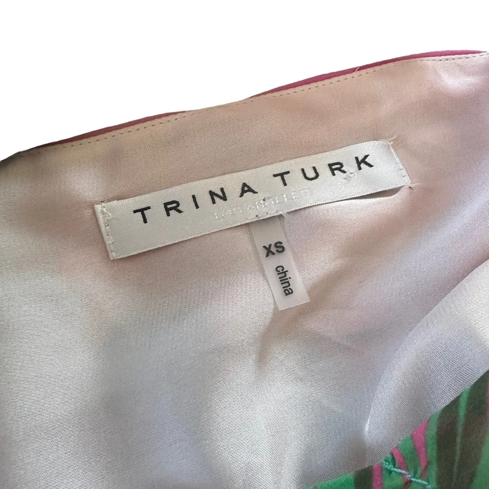 Trina Turk Silvery Pleated Swing Dress - Image 5