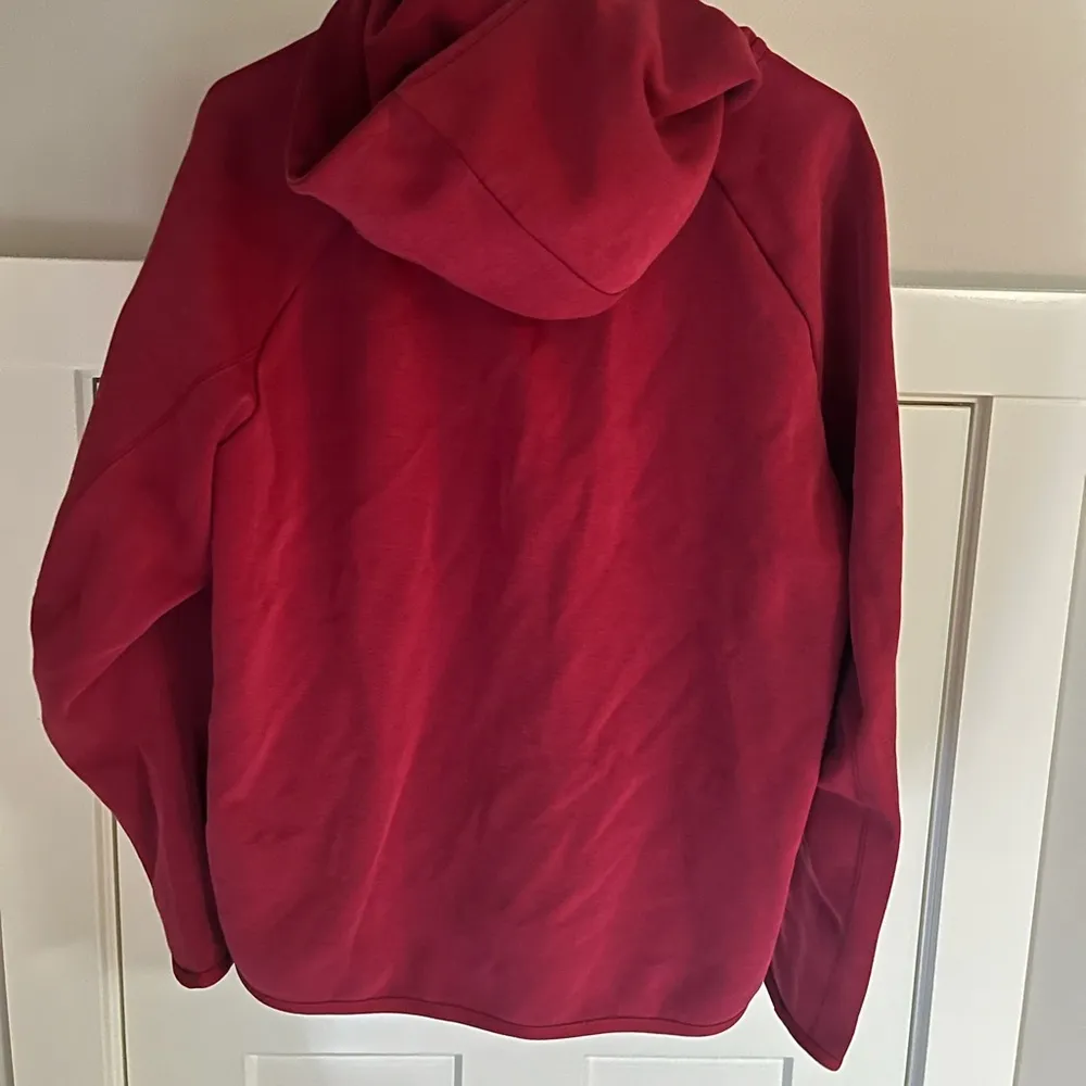 Nike Red Long Sleeve Hoodie Sweatshirt - Image 2