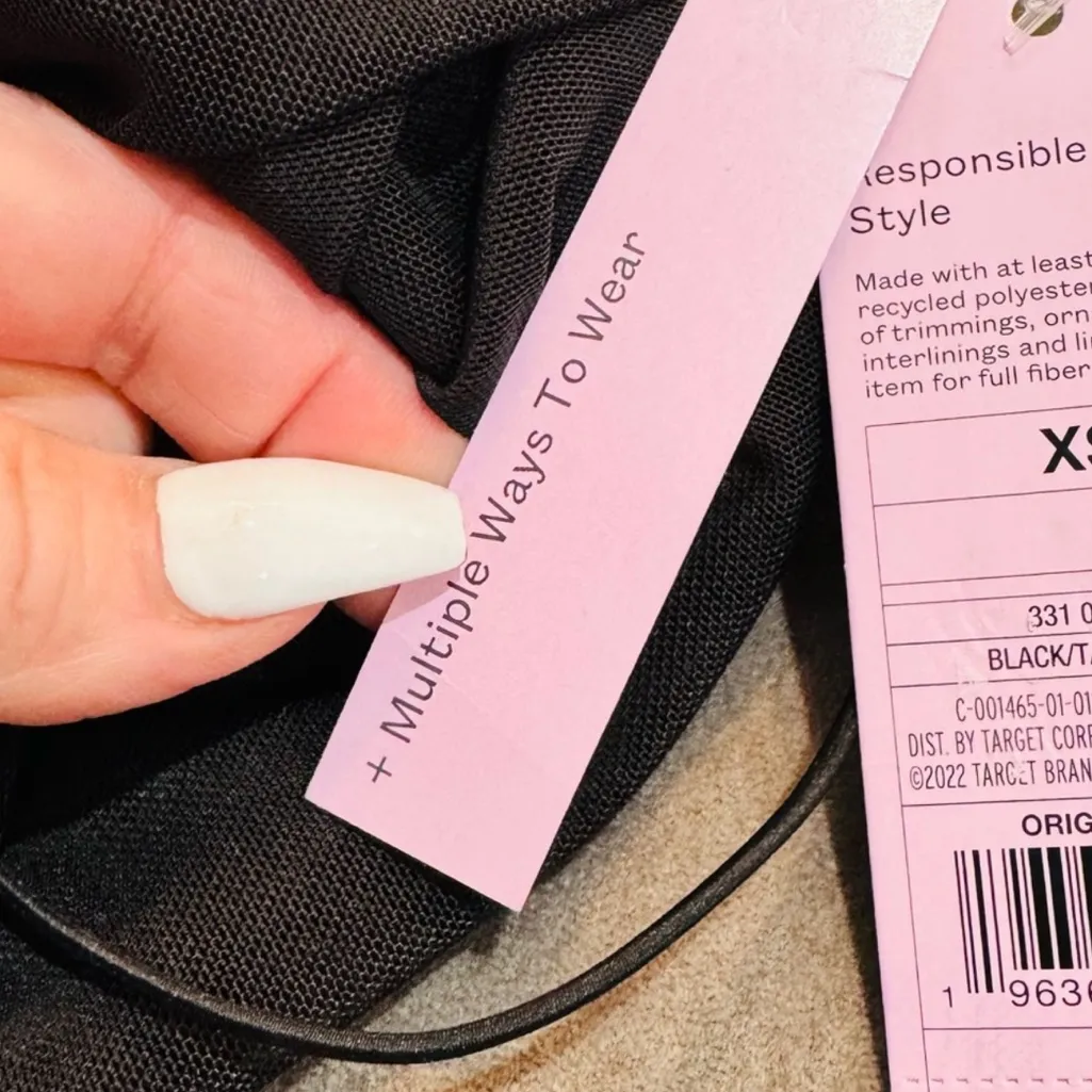 Wild Fable ‘Multiple Ways To Wear’ Dressy Black Ruched Mini Dress - Image 12